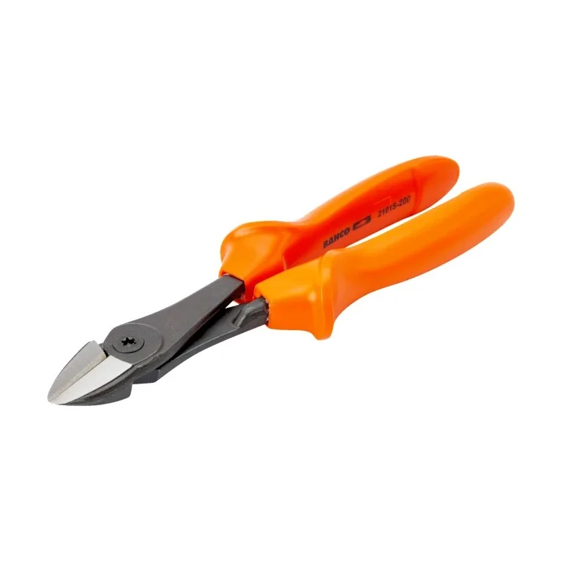 Bahco VDE/1000V Approved Semi-Flush Cable Cutter 200mm Overall Length Alloy Steel Jaw 2101S-200