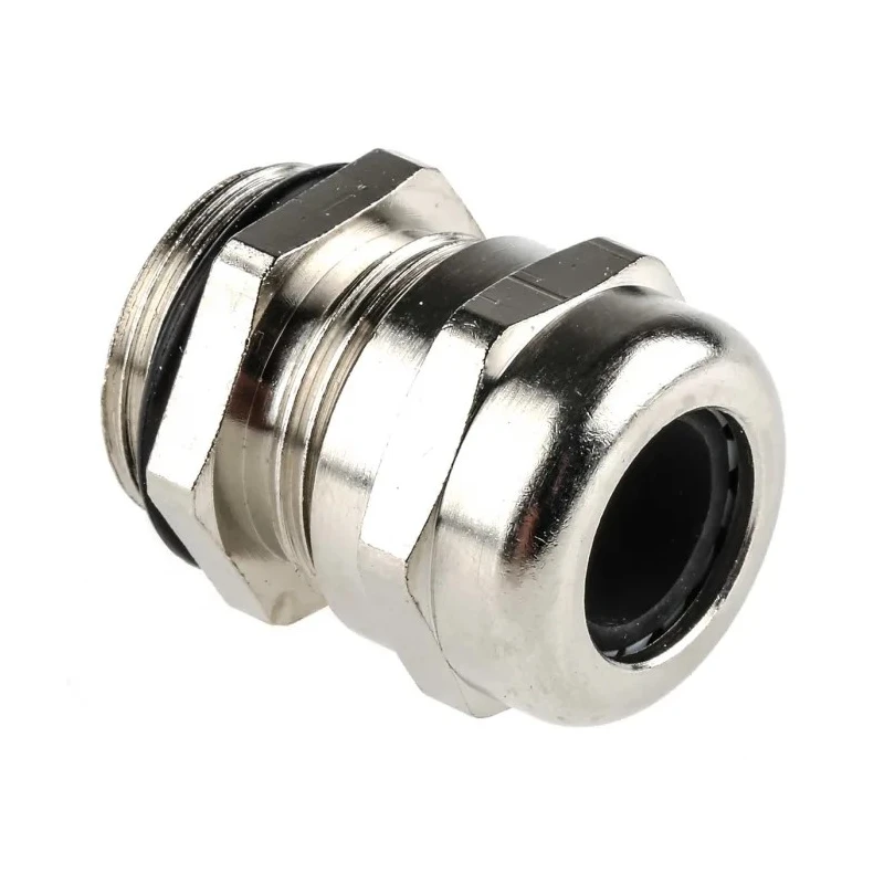 SIB SIB-TEC Series Metallic Nickel Plated Brass Cable Gland M20 Thread 7 mm Min. 13 mm Max. IP68 C5220000R