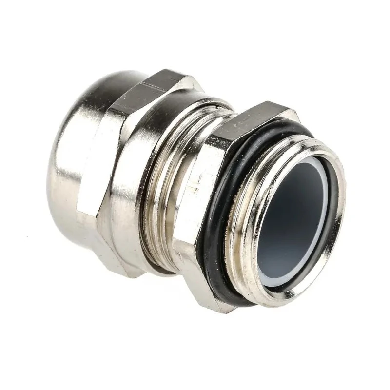 SIB SIB-TEC Series Metallic Nickel Plated Brass Cable Gland M20 Thread 7 mm Min. 13 mm Max. IP68 C5220000R
