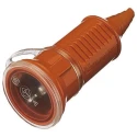 MENNEKES 16A 230V Industrial Thermoplastic Orange Europe Mains Connector Screw Termination 10842