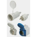 MENNEKES 16A 230V Industrial Thermoplastic Orange Europe Mains Connector Screw Termination 10842