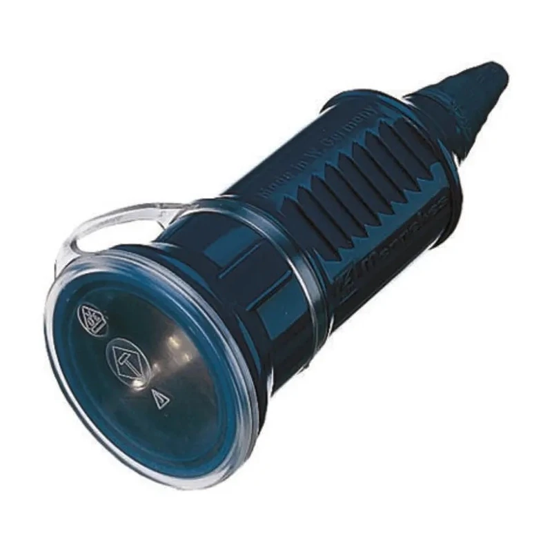 MENNEKES 16A 230V Europe Mains Connector Blue Thermoplastic Cable Screw Termination 10843
