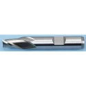 Dormer Plain Slot Drill 2 Flutes, 3.5 mm Cutter Diameter, 10 mm Cut Length, High Speed Steel-E-PM, 54 mm Overall C1233.5