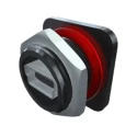 Samtec Right Angle Through Hole Female 1 Port Mini USB Type B IP68 USB Connector USB 2.0 SPM-05-S-B-RA-PF