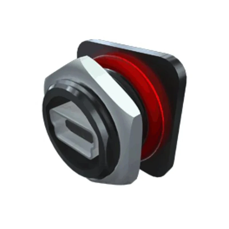 Samtec Right Angle Through Hole Female 1 Port Mini USB Type B IP68 USB Connector USB 2.0 SPM-05-S-B-RA-PF