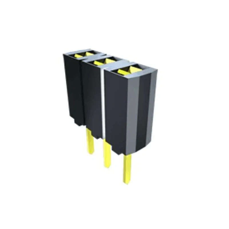 Samtec 9-Contact 1 Row 2.54 mm Pitch Straight Through Hole PCB Socket SSA-109-S-T