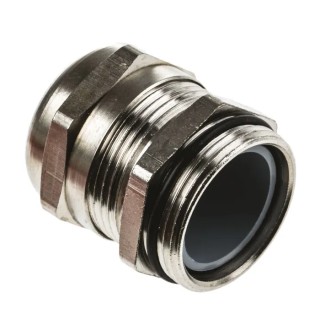 SIB SIB-TEC Series Metallic Nickel Plated Brass Cable Gland PG21 Thread 11 mm Min. 19 mm Max. IP68 C5021000R
