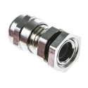 SIB SIB-TEC Series Metallic Nickel Plated Brass Cable Gland M12 Thread, 2.5 mm Min, 6.5 mm Max IP68 C5212000R