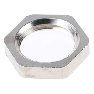 SIB Nickel Plated Brass Cable Gland Locknut M12 Thread D4312109