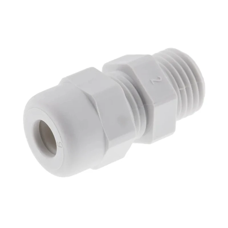 SIB WADI-TEC Series Grey Polyamide 6 Cable Gland, PG7 Thread, 3 mm Min., 6 mm Max., IP68 Z6100700R