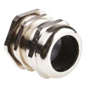 SIB TEC Series Metallic Nickel Plated Brass Cable Gland, M40 Thread, 15 mm Min. Cable Diameter, 27 mm Max., IP68 C5240000R