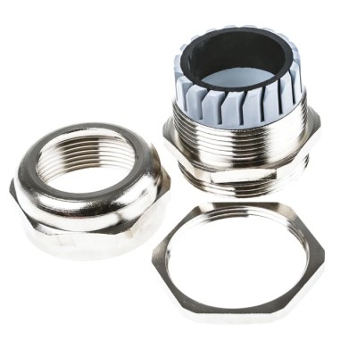 SIB SIB-TEC Series Metallic Nickel Plated Brass Cable Gland PG29 Thread 16 mm to 26 mm IP68 C5029000R