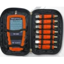 Tempo Network Cable Tester Kit with 8 Remotes Coaxial UTP STP LAN Cat5 Cat5e Cat6 LCD Battery Operated NC-520