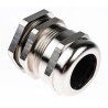 SIB SIB-TEC Series Metallic Nickel Plated Brass Cable Gland, M32 Thread, 11 mm Min., 21 mm Max., IP68 C5232000R