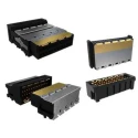 Amphenol Communications Solutions Minitek Microspeed Right Angle Surface PCB Header 32 Contacts 1mm Pitch 10150098-3200RLF