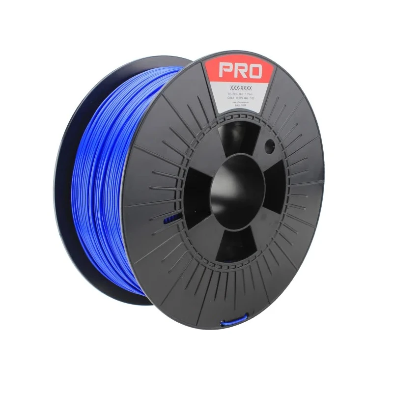 RS PRO 1.75 mm Blue Tough PLA 3D Printer Filament, 1 kg 232-5382