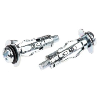 RawlPlug Carbon Steel Expanding Bolt Cavity Fixing Zinc Plated, 8 mm Fixing Hole Diameter, 20 mm Length SM-04020