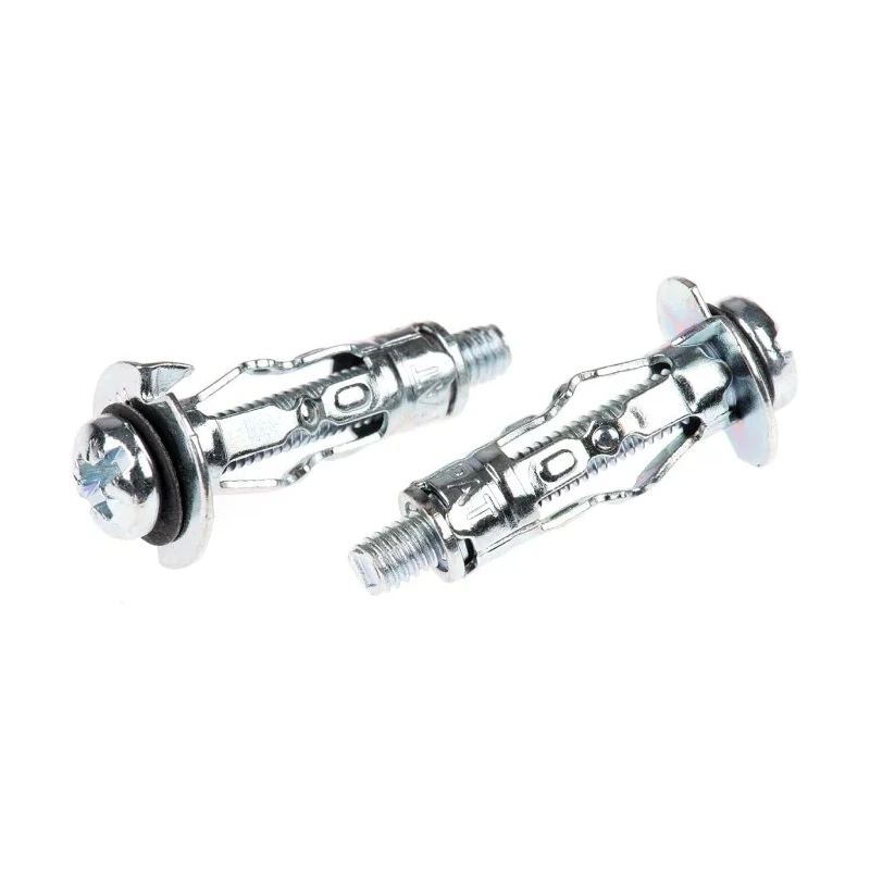 RawlPlug Carbon Steel Expanding Bolt Cavity Fixing Zinc Plated, 8 mm Fixing Hole Diameter, 20 mm Length SM-04020