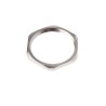 SIB Nickel Plated Brass Cable Gland Locknut PG29 Thread D4029106