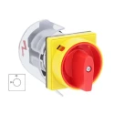 RS PRO Industrial 3-Phase 2 Position 90° Panel Mount Cam Switch Knob Actuator 20A 690V 208-3929