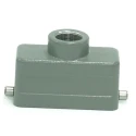 RS PRO Heavy Duty Power Connector Housing 2, Die Cast Aluminium, IP65, Top Mount RS-H16B 208-3935