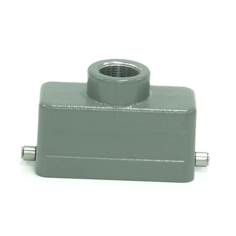 RS PRO Heavy Duty Power Connector Housing 2, Die Cast Aluminium, IP65, Top Mount RS-H16B 208-3935