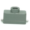RS PRO Heavy Duty Power Connector Housing 2, Die Cast Aluminium, IP65, Top Mount RS-H16B 208-3935