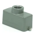 RS PRO Heavy Duty Power Connector Housing 2, Die Cast Aluminium, IP65, Top Mount RS-H16B 208-3935