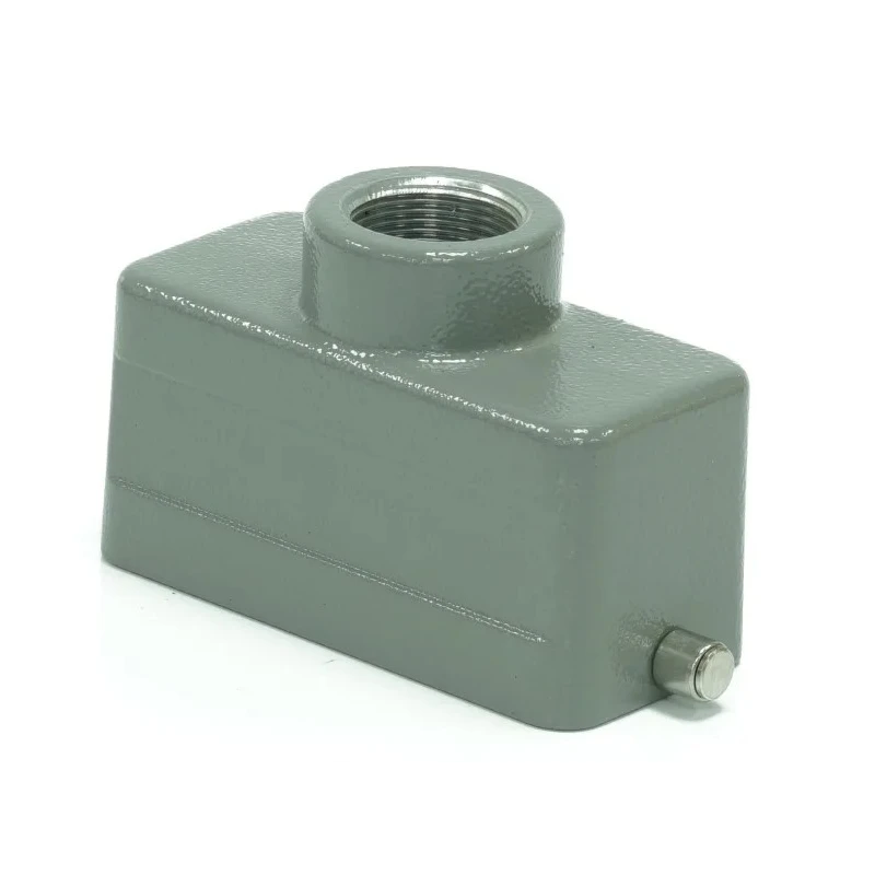 RS PRO Heavy Duty Power Connector Housing 2, Die Cast Aluminium, IP65, Top Mount RS-H16B 208-3935