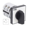 RS PRO 3 Pole 3-Position Panel Mount Rotary Cam Switch 20A 690V Knob Actuator 90° 208-3927