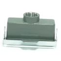 RS PRO Heavy Duty Power Connector Housing Die Cast Aluminium IP65 M32 Thread Size 1 Lever Locking 208-3965