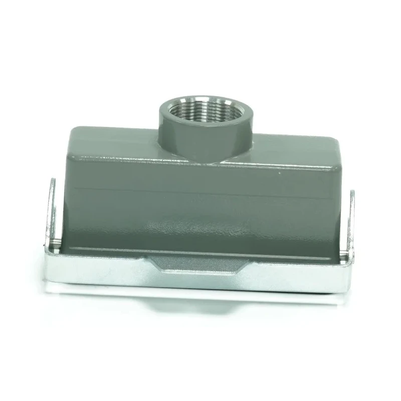 RS PRO Heavy Duty Power Connector Housing Die Cast Aluminium IP65 M32 Thread Size 1 Lever Locking 208-3965