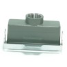 RS PRO Heavy Duty Power Connector Housing Die Cast Aluminium IP65 M32 Thread Size 1 Lever Locking 208-3965