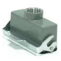 RS PRO Heavy Duty Power Connector Housing Die Cast Aluminium IP65 M32 Thread Size 1 Lever Locking 208-3965