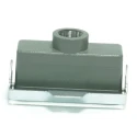 RS PRO Heavy Duty Power Connector Housing Die Cast Aluminium IP65 Cable-to-Cable Housing 1 Lever RS PRO 208-3966