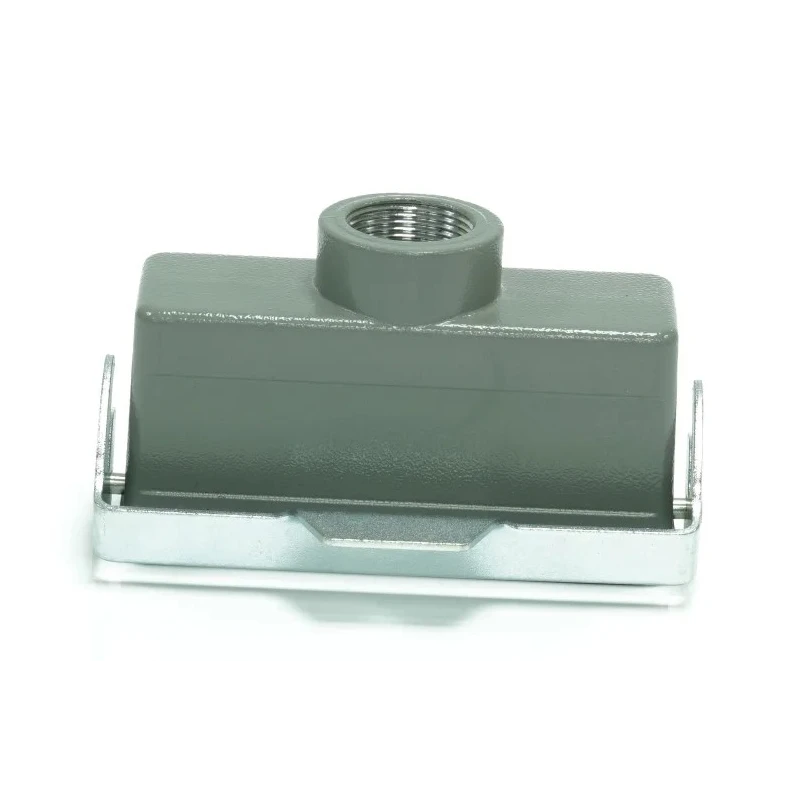 RS PRO Heavy Duty Power Connector Housing Die Cast Aluminium IP65 Cable-to-Cable Housing 1 Lever RS PRO 208-3966