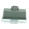 RS PRO Heavy Duty Power Connector Housing Die Cast Aluminium IP65 Cable-to-Cable Housing 1 Lever RS PRO 208-3966
