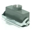 RS PRO Heavy Duty Power Connector Housing Cable-to-Cable 1 Lever Die Cast Aluminium IP65 208-3967