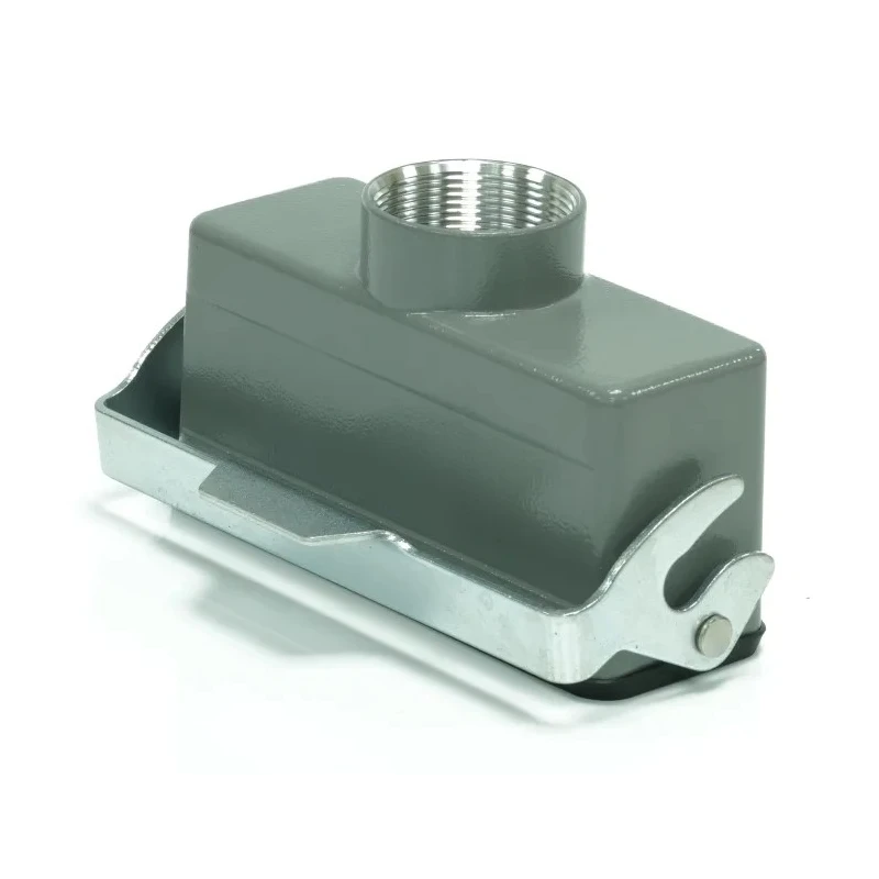 RS PRO Heavy Duty Power Connector Housing Cable-to-Cable 1 Lever Die Cast Aluminium IP65 208-3967