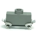 RS PRO Heavy Duty Power Connector Housing 2 Lever Die Cast Aluminium IP65 RS-H24B 208-3968