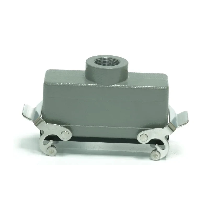RS PRO Heavy Duty Power Connector Housing 2 Lever Die Cast Aluminium IP65 RS-H24B 208-3968