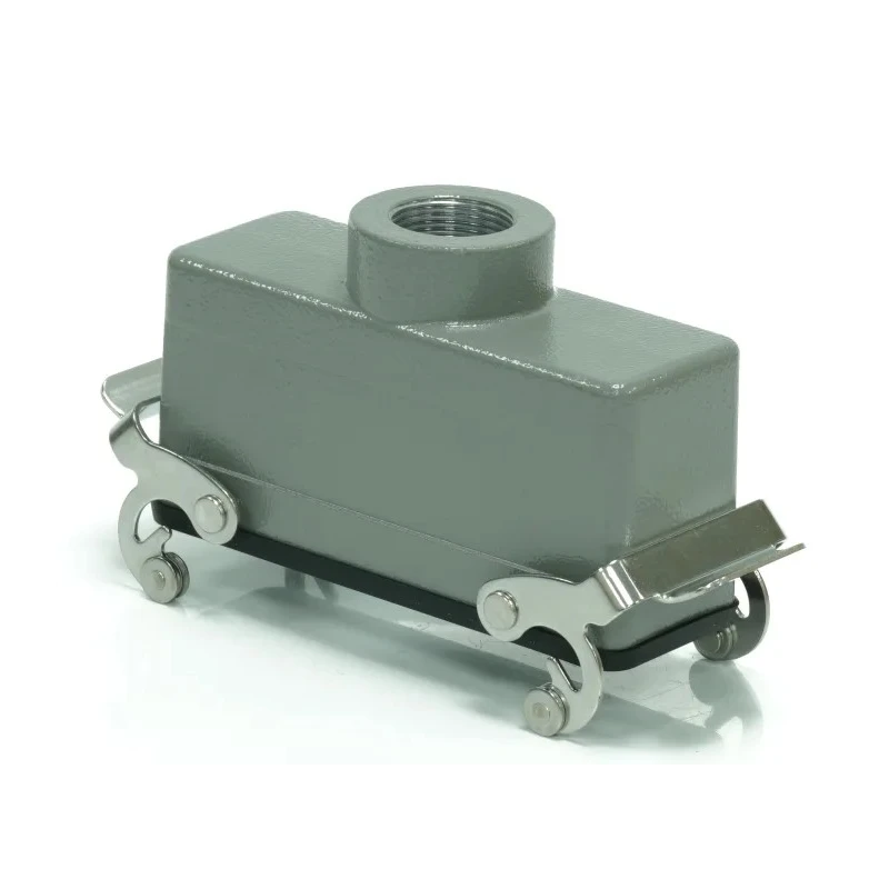 RS PRO Heavy Duty Power Connector Housing 2 Lever Die Cast Aluminium IP65 RS-H24B 208-3968