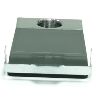 RS PRO Heavy Duty Power Connector Housing Die Cast Aluminium IP65 M40 Thread RS PROM 208-3973