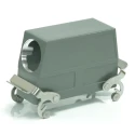 RS PRO Heavy Duty Power Connector Housing Die Cast Aluminium IP65 2 Lever RS PRO 208-3998