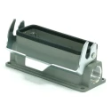 RS PRO Heavy Duty Power Connector Housing Surface Mount Die Cast Aluminium IP65 1 Lever Lock RS-H24B 208-4004