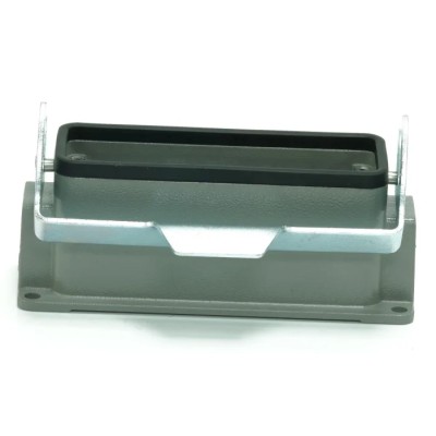 RS PRO Heavy Duty Power Connector Housing Surface Mount Die Cast Aluminium Body IP65 Rated 1 Lever Locking RS 208-4005