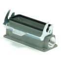 RS PRO Heavy Duty Power Connector Housing Surface Mount Die Cast Aluminium Body IP65 Rated 1 Lever Locking RS 208-4005