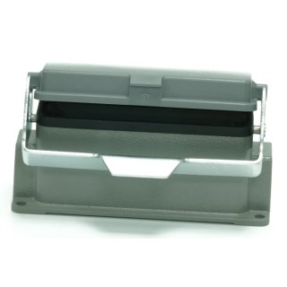 RS PRO Heavy Duty Power Connector Housing Surface Mount Die Cast Aluminium IP65 1 Lever M25 Thread Size 208-4006