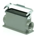 RS PRO Heavy Duty Power Connector Housing Die Cast Aluminium IP65 Surface Mount 1 Lever RS PRO 208-4037