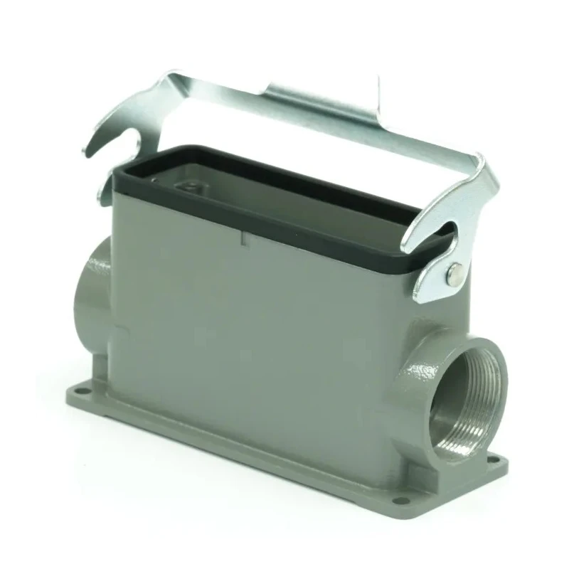 RS PRO Heavy Duty Power Connector Housing Die Cast Aluminium IP65 Surface Mount 1 Lever RS PRO 208-4037